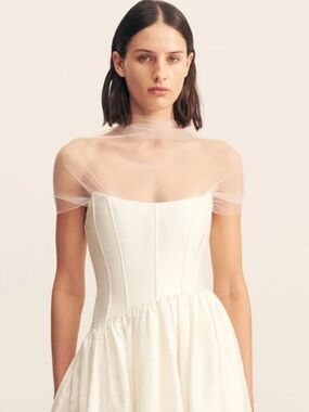 Shona Joy Cirrus Tulle Bodysuit
